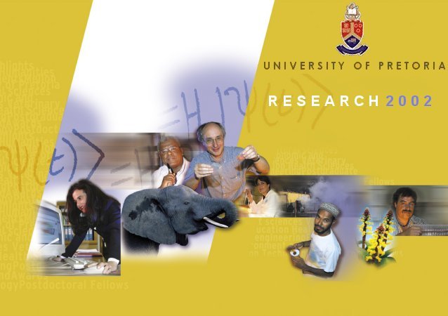University of Pretoria - Research 2002